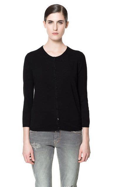 zara fitted cardigan.